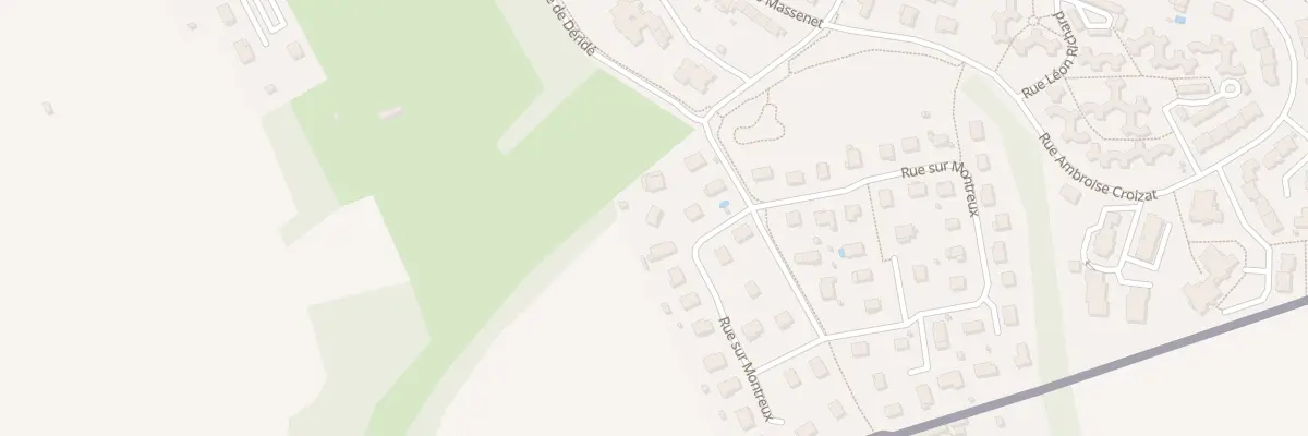 Plan du 6 Rue sur Montreux à Delle