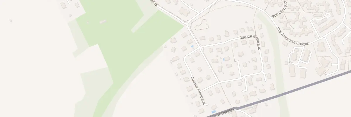 Plan du 8 Rue sur Montreux à Delle