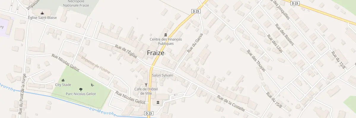 Plan du 3 Rue du Gerva à Fraize