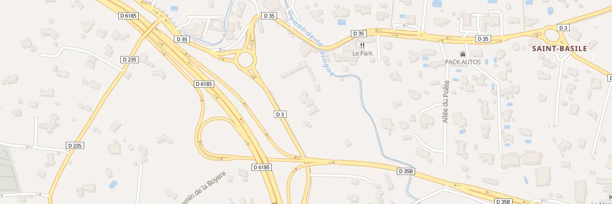 Plan du 203 Av Notre-Dame de Vie à Mougins