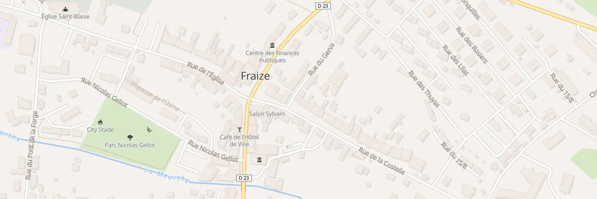 Plan du 4 Rue du Gerva à Fraize