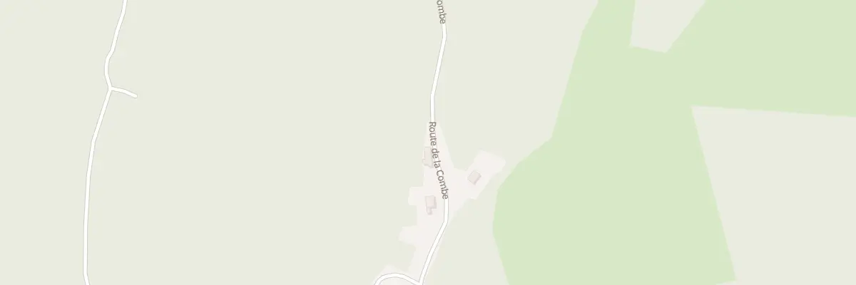 Plan du 1152 Rte de la Combe à Pair-et-Grandrupt