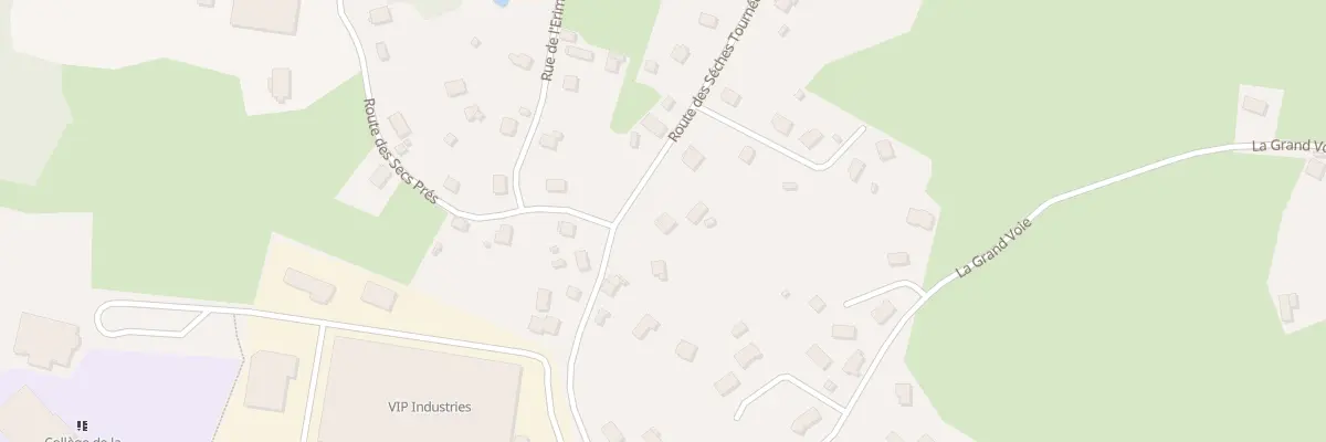 Plan du 2 Rte des Sèches Tournées à Fraize
