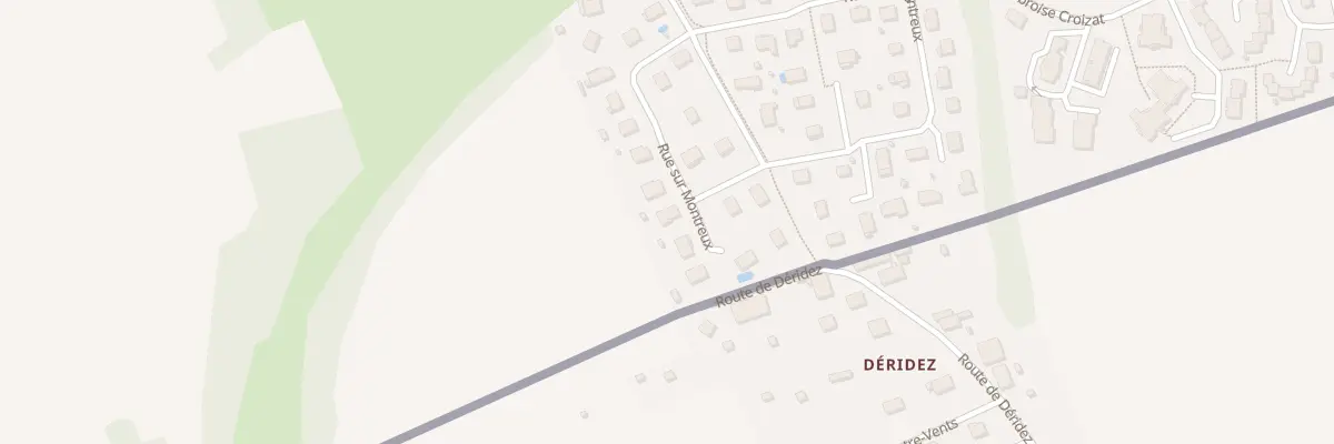 Plan du 18 Rue sur Montreux à Delle