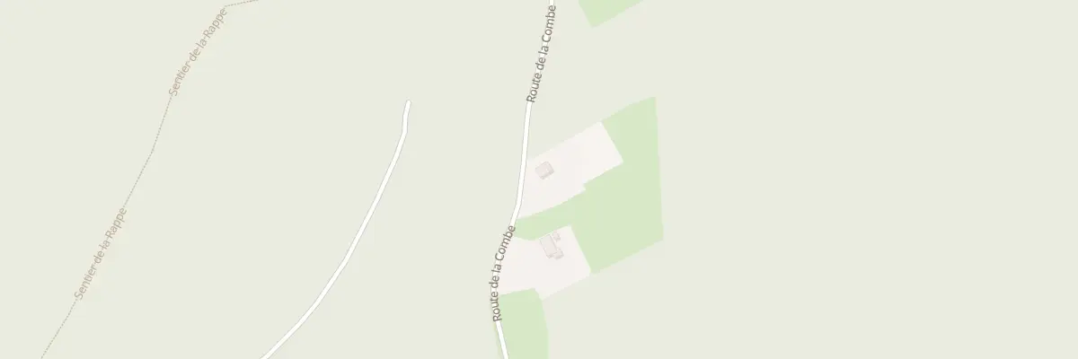 Plan du 669 Rte de la Combe à Pair-et-Grandrupt
