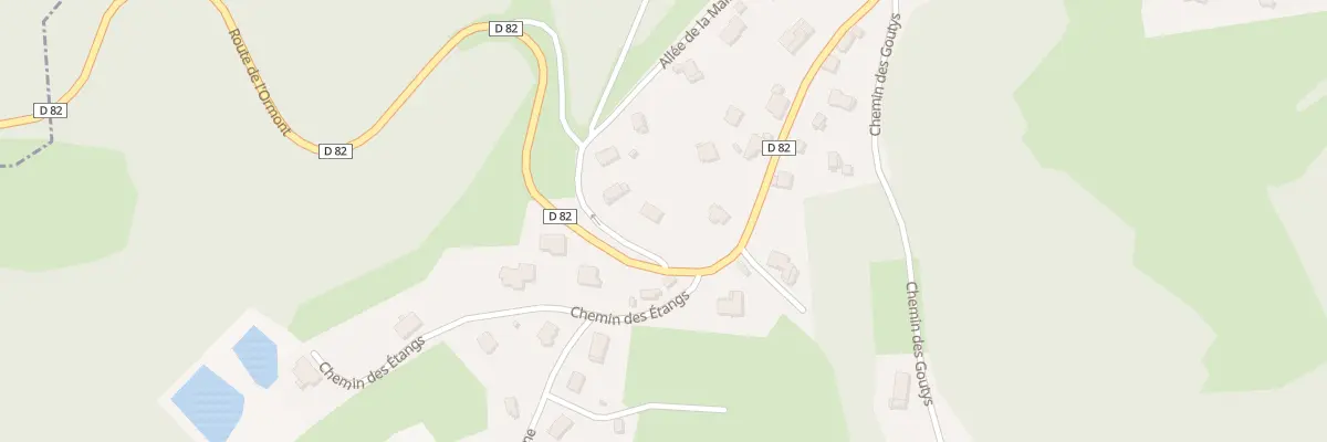 Plan du 505 All de la Mairie à Nayemont-les-Fosses
