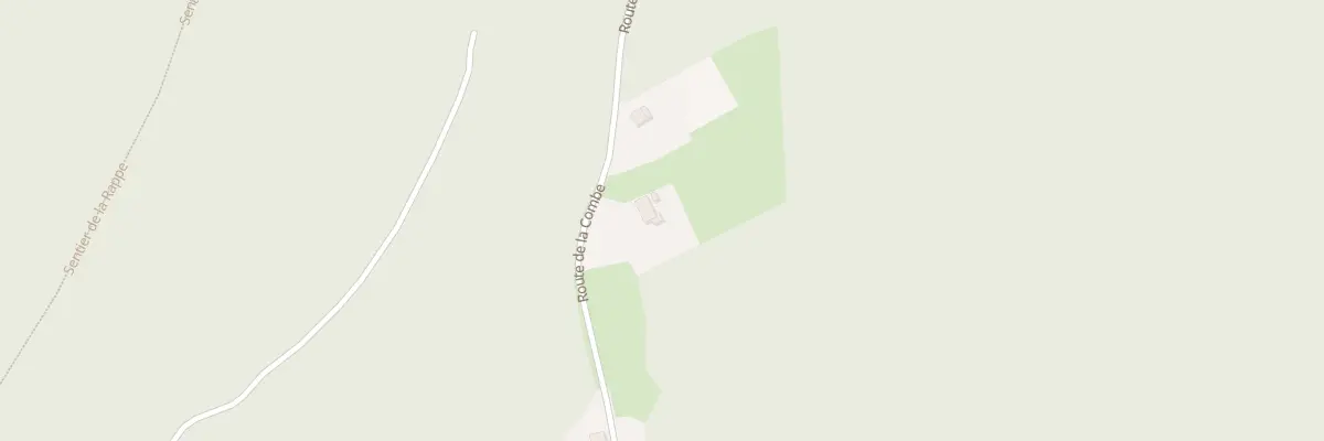Plan du 745 Rte de la Combe à Pair-et-Grandrupt