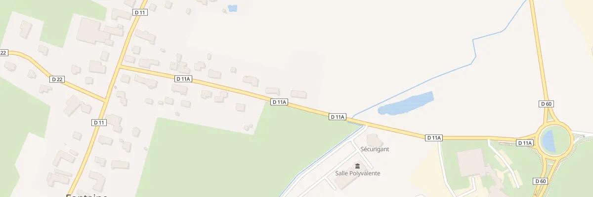 Plan du 20 Rue Adolphe Pegoud à Fontaine