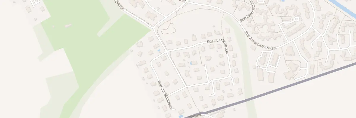 Plan du 39 Rue sur Montreux à Delle