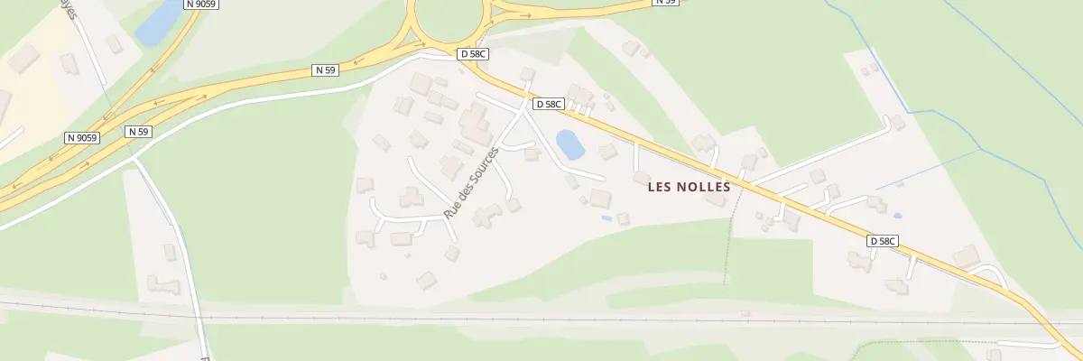 Plan du 3 Rue des Sources à Remomeix