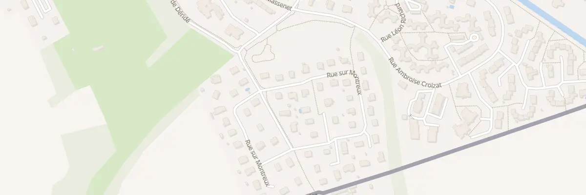 Plan du 37 Rue sur Montreux à Delle