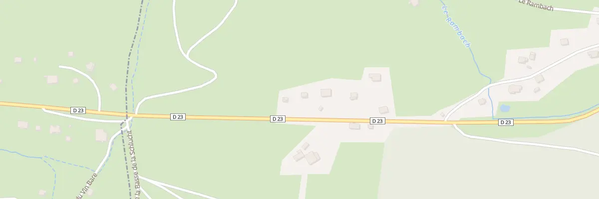 Plan du 13 Le Rambac au Valtin