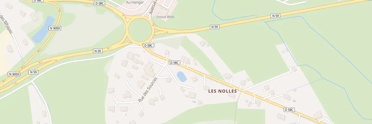 Plan du 5 Rte de Coinches à Remomeix