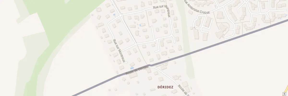 Plan du 32 Rue sur Montreux à Delle