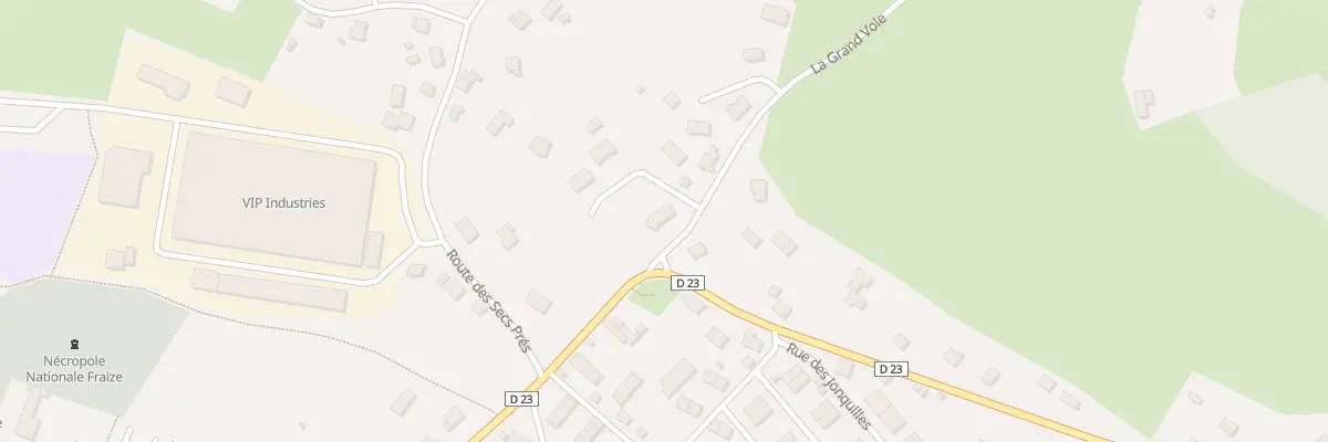 Plan du 1 Rue des Bergeronnettes à Fraize