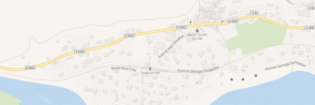 Plan du 160 Av Jean Giauffret à Touët-sur-Var