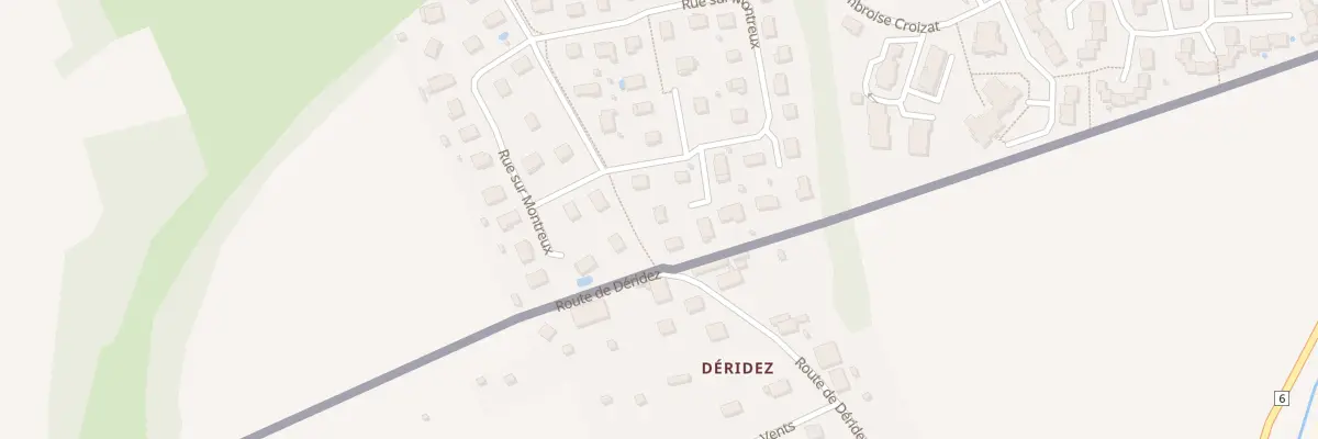 Plan du 36 Rue sur Montreux à Delle