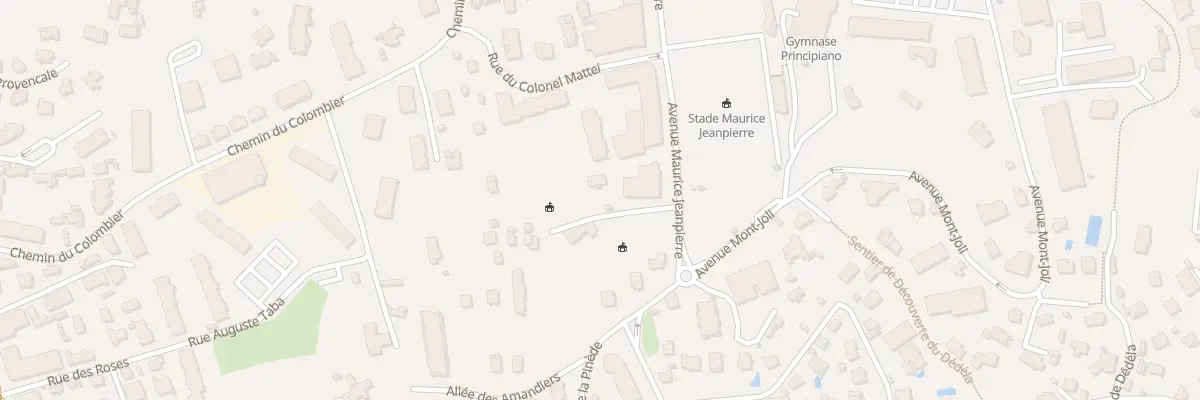 Plan du 35B Av Maurice Jeanpierre au Cannet