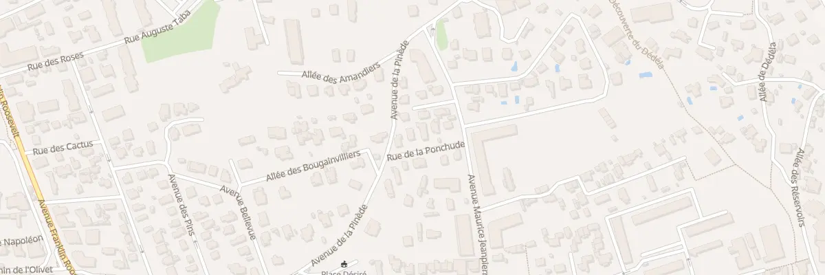 Plan du 8 Rue de la Ponchude au Cannet