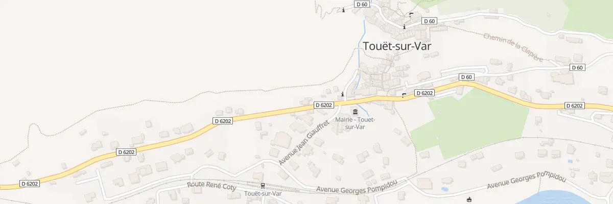 Plan du 4430 Av du Général de Gaulle à Touët-sur-Var