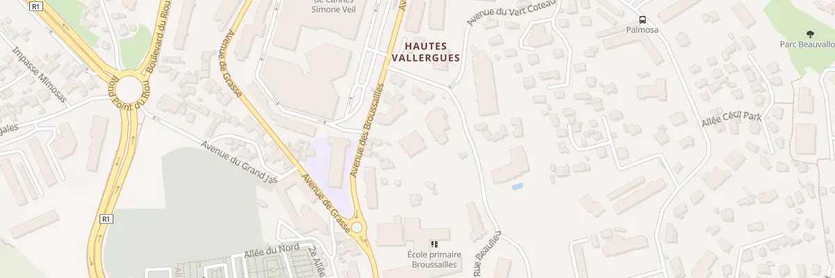 Plan du 9 Rue Beaulieu à Cannes