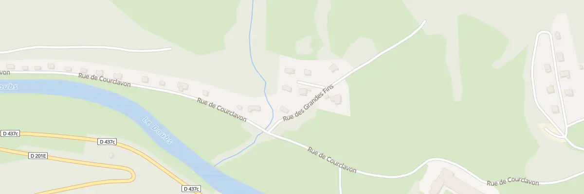 Plan du 5A Rue des Grandes Fins à Glère