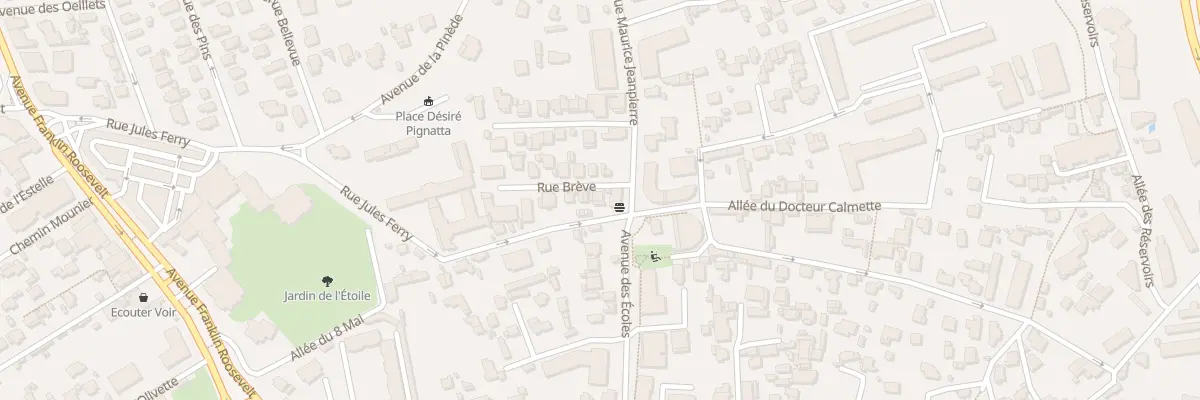 Plan du 31 Rue Jules Ferry au Cannet