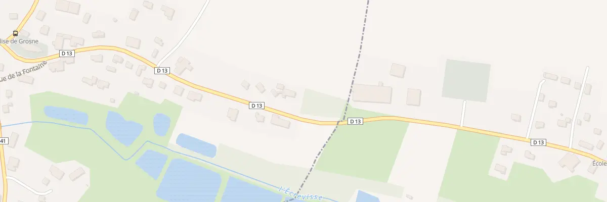 Plan du 2 Rue Charles de Gaulle à Grosne