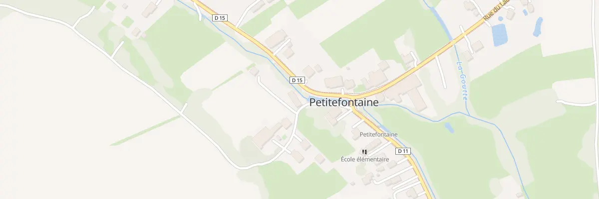 Plan du 2 Rue Corbiere à Petitefontaine