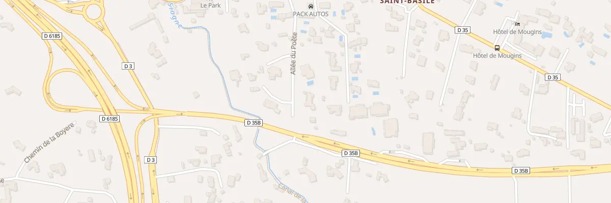 Plan du 336H Av Saint-Basile à Mougins