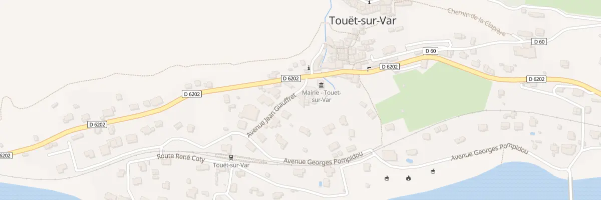Plan du 31A Av Jean Giauffret à Touët-sur-Var