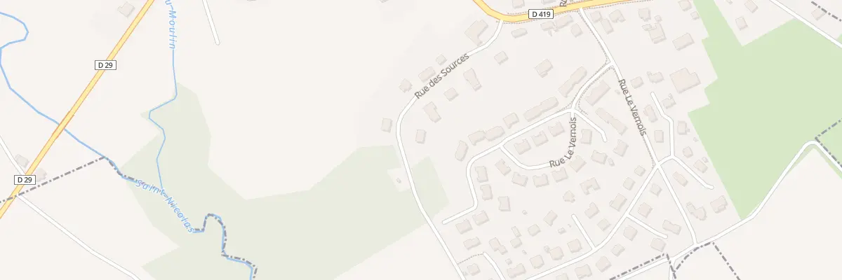 Plan du 7 Rue des Sources à Foussemagne