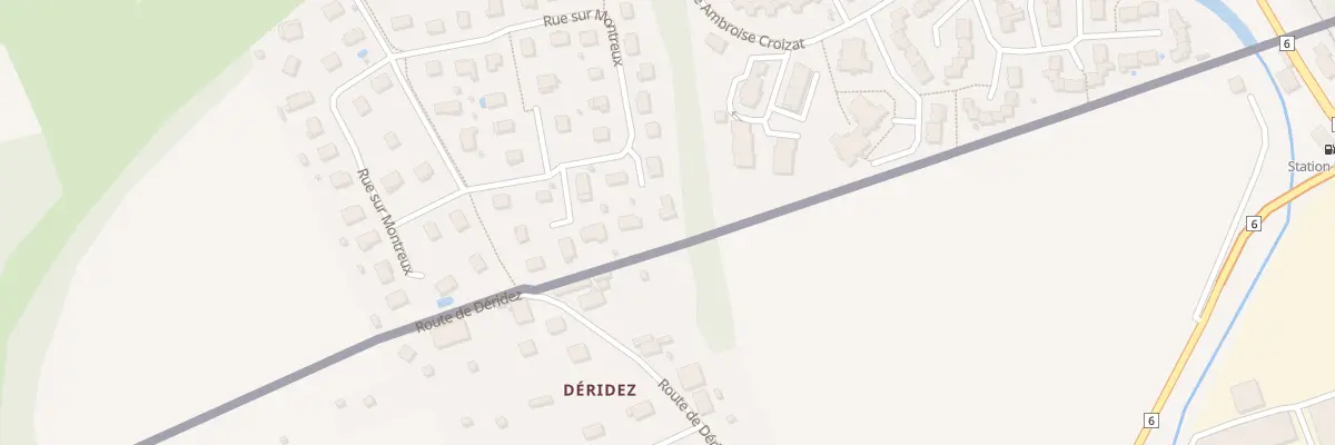 Plan du 50 Rue sur Montreux à Delle