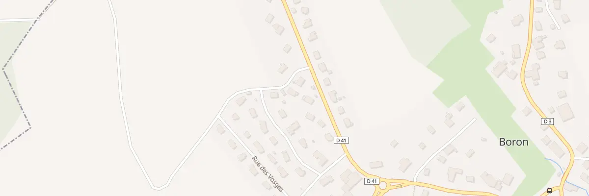 Plan du 15 Rue de Grosne à Boron