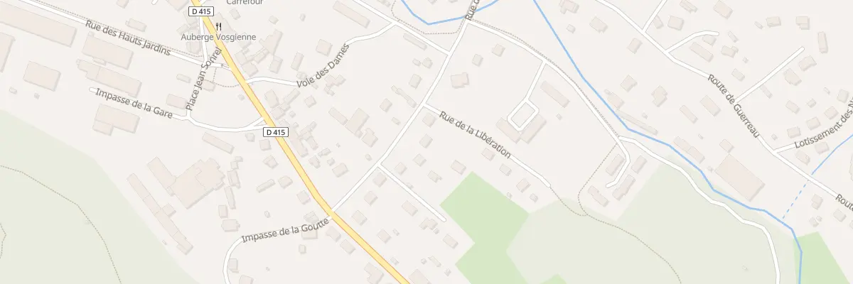 Plan du 14 Rue de la Libération à Fraize