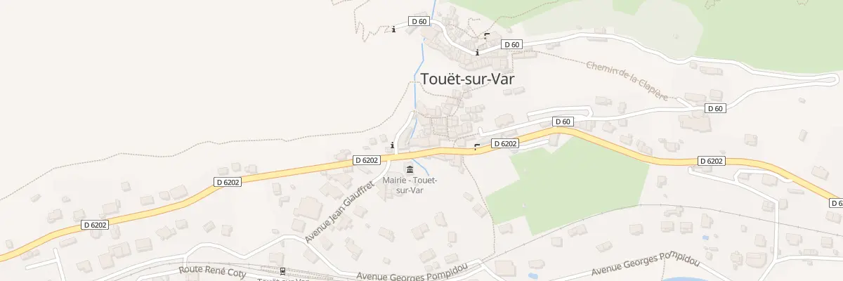 Plan du 4260 Av du Général de Gaulle à Touët-sur-Var