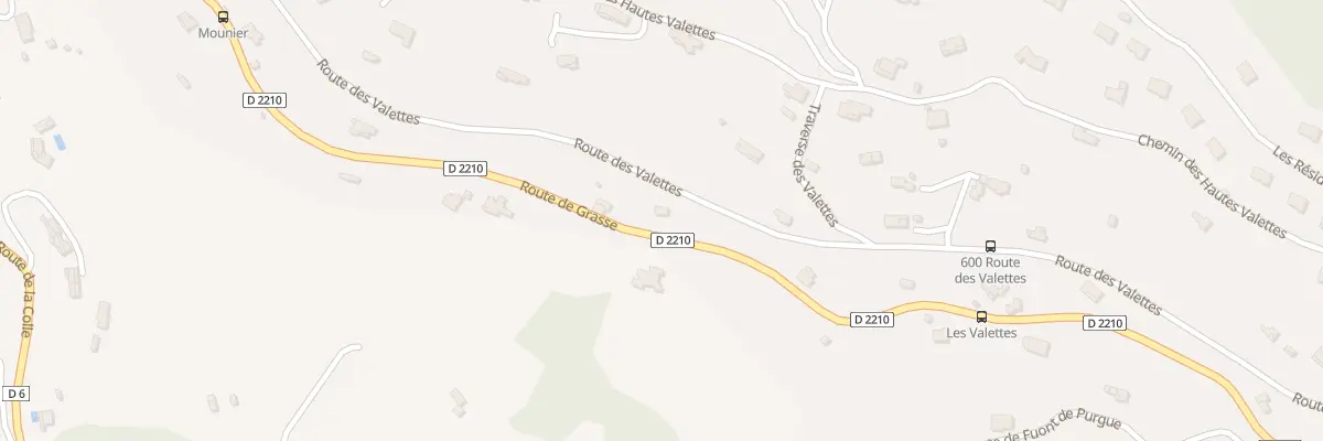 Plan du 855 Rte de Provence à Tourrettes-sur-Loup