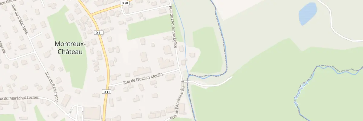 Plan du 14 Rue de l’ancienne Eglise à Montreux-Château
