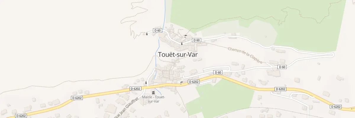 Plan de Mte Saint-Jean à Touët-sur-Var