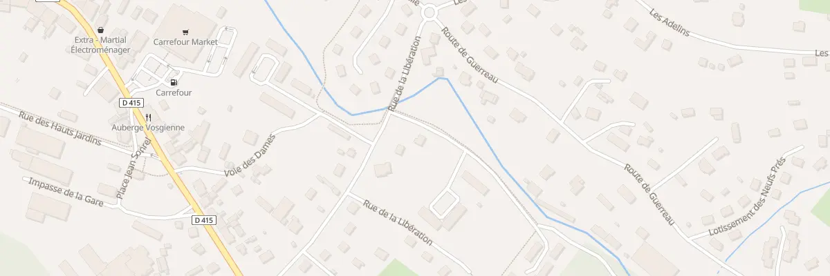 Plan du 26 Rue de la Libération à Fraize