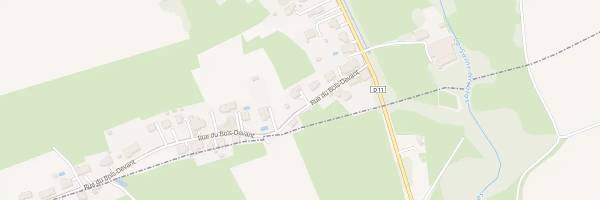 Plan du 6 Rue du Bois Devant à Petitefontaine
