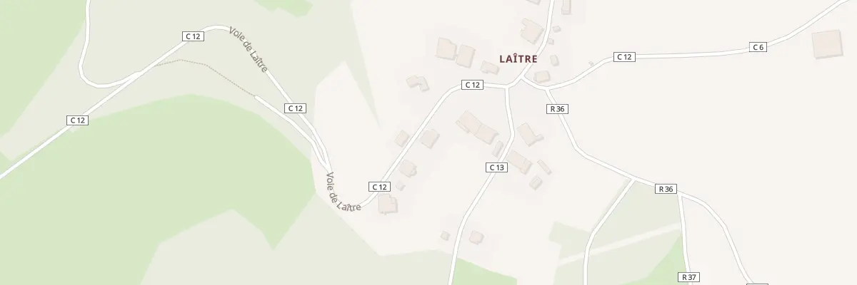 Plan du 7 Laitre à Ban-de-Sapt