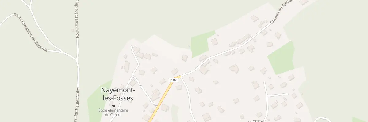 Plan du 497 Che du Spitzemberg à Nayemont-les-Fosses