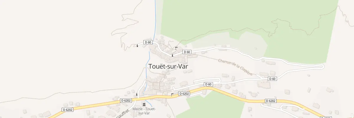 Plan du 27 Rue des Tuffs à Touët-sur-Var