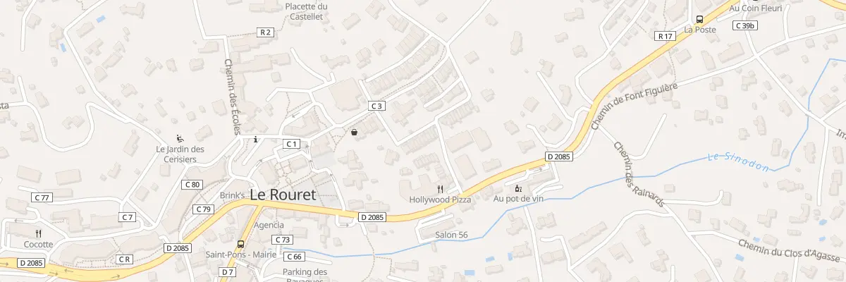 Plan du 24 Imp des Hirondelles au Rouret