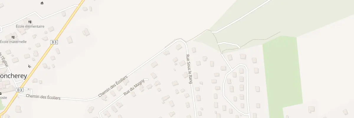 Plan du 21 Rue sous le Rang à Joncherey