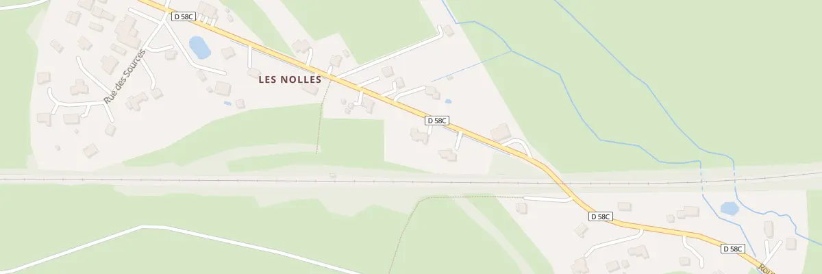 Plan du 26 Rte de Coinches à Remomeix