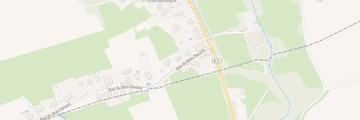 Plan du 4 Rue du Bois Devant à Petitefontaine