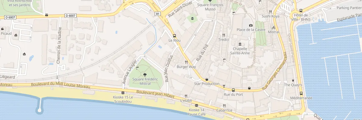 Plan du 81 Rue Georges Clemenceau à Cannes