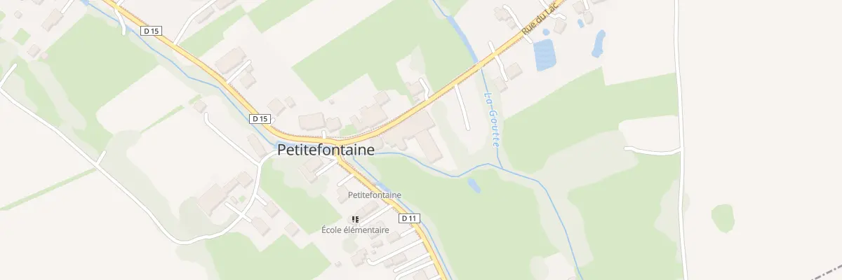Plan du 2 Rue du Lac à Petitefontaine